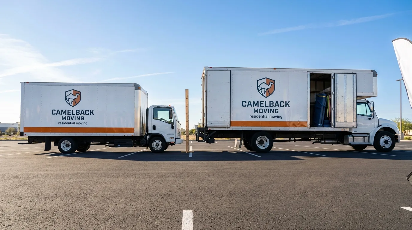 Moving truck size capacity guide in Kodiak